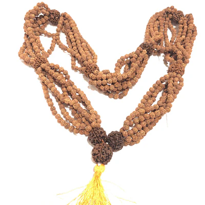5 Mukhi/Face Rudraksha mala (1008+1 beads)