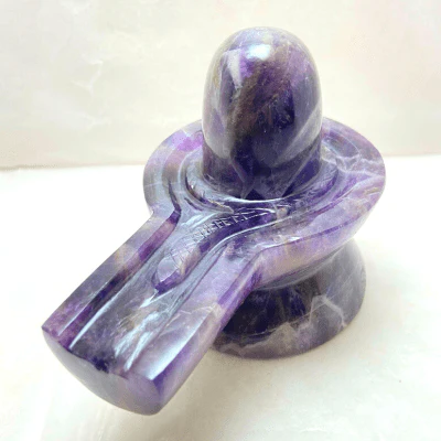 Amethyst Stone Shivling -65 gm - Image 3