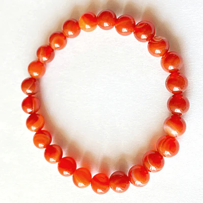 Carnelian Banded Bracelet - Image 2