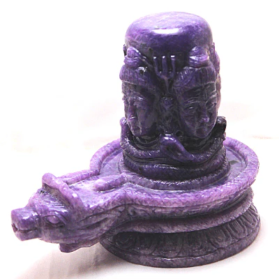 Lapidolite Stone Shivling