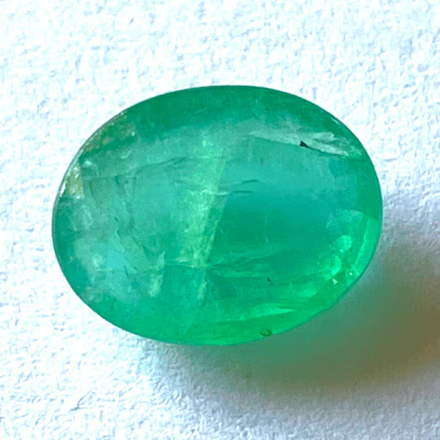 Emerald  (Panna) - 4.15 cts (Oval Shape)