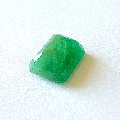 Emerald (Panna) - 9.15 cts (Square cut) - Image 2