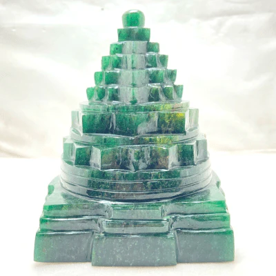 Green Jade Shreeyantra - 1.2 Kg - Image 2