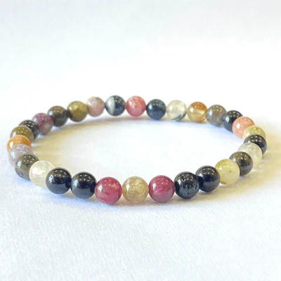 Multi Colour Tourmaline Bracelet