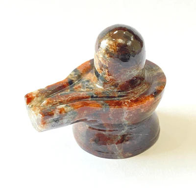 Natural Gomedha Stone Shivling -108 gm - Image 3