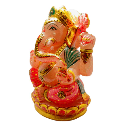 Rose Quartz Ganesha - 3.0 Kgs - Image 2
