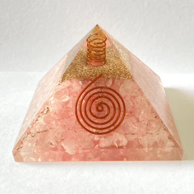 Rose Quartz Pyramid