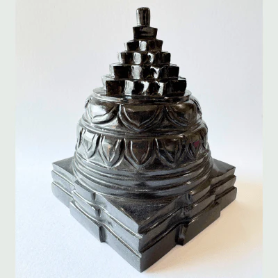 Shaligram Meru Shreeyantra - 953 Gms