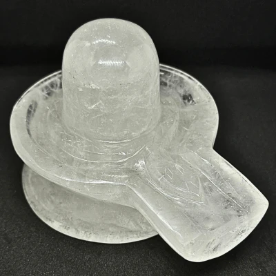 Sphatik Shivling - 1070 Grams