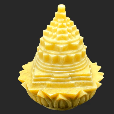 Yellow Agate Shreeyantra - 2.0 Kg - Image 2