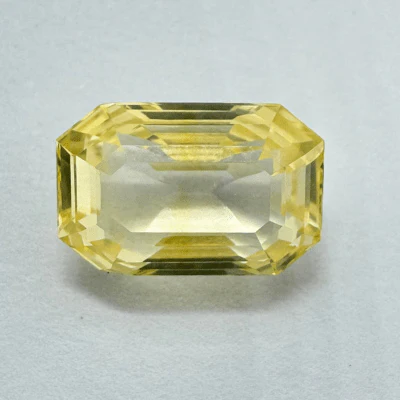Yellow Sapphire (Pukhraj- 6.35 cts) - Ceylonese (Premium Range)