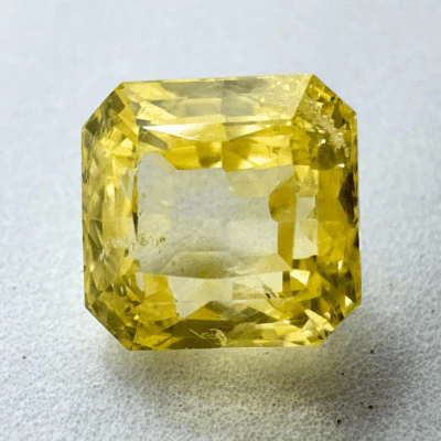 Yellow Sapphire (Pukhraj- 5.70 cts) - Ceylonese (Super Premium)